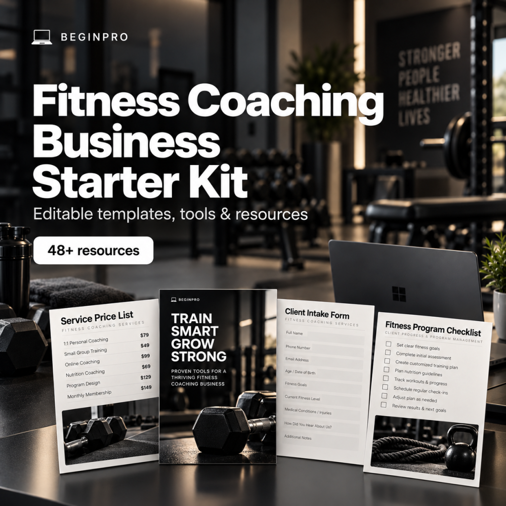 Fitness Coaching Business Starter Kit